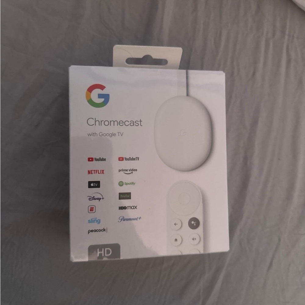 Google TV Streaming Device - White